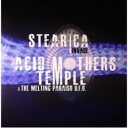 Stearica / Acid Mothers Temple & The Melting Paraiso UFO Stearica Invade Acid Mothers Temple Vinyl LP USED