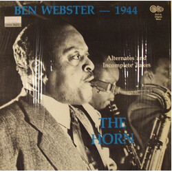 Ben Webster The Horn - Alternates And Incomplete Takes Vinyl LP USED