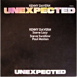 Kenny Davern / Steve Lacy / Steve Swallow / Paul Motian Unexpected Vinyl LP USED