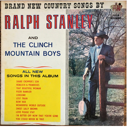 Ralph Stanley / The Clinch Mountain Boys Brand New Country Songs Vinyl LP USED