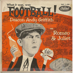 Andy Griffith What It Was, Was Football USED VINYL 7INCH 45 RPM