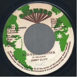 Jimmy Cliff Rub-A-Dub Partner USED VINYL 7INCH 45 RPM