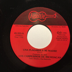 Los Campesinos De Michoacán Una Plagaria A Mi Madre / Punales De Fuego USED VINYL 7INCH 45 RPM SINGLE STEREO