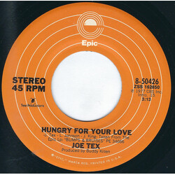 Joe Tex Hungry For Your Love USED VINYL 7INCH 45 RPM