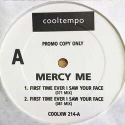 Mercy Me (2) First Time Ever I Saw Your Face USED VINYL 12INCH 45 RPM PROMO