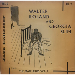 Walter Roland / Georgia Slim The Male Blues Vol. 1 USED VINYL 7INCH COMPILATION MONO