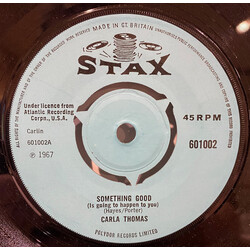 Carla Thomas Something Good (Is Going To Happen To You) USED VINYL 7INCH 45 RPM SINGLE REPRESS