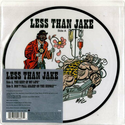 Less Than Jake The Rest Of My Life USED VINYL 7INCH PICTURE DISC