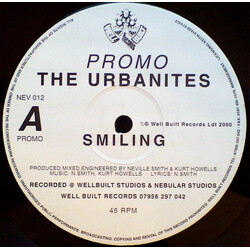 The Urbanites Smiling USED VINYL 12INCH 45 RPM PROMO