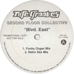 Second Floor Collective Blvd. East USED VINYL 12INCH 33 S RPM SINGLE PROMO