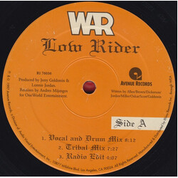 War Low Rider USED VINYL 12INCH