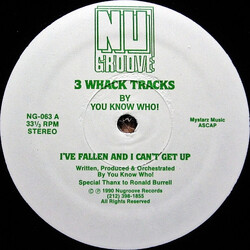 You Know Who! 3 Whack Tracks USED VINYL 12INCH 33 S RPM