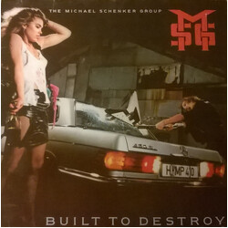 The Michael Schenker Group Built To Destroy Vinyl LP USED