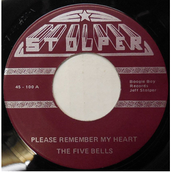 The Five Bells (3) Please Remember My Heart Vinyl 7" USED