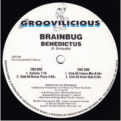 Brainbug Benedictus VINYL 12" USED