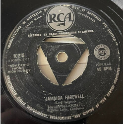 Harry Belafonte Jamaica Farewell USED VINYL 7INCH 45 RPM SINGLE