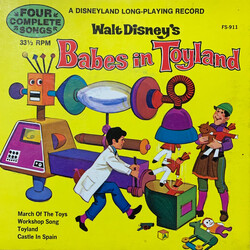 Ed Wynn Walt Disney's Babes In Toyland USED VINYL 7INCH 33 S RPM EP