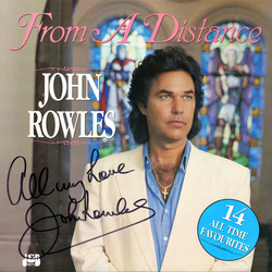 John Rowles From A Distance Vinyl LP USED