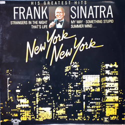 Frank Sinatra New York New York: His Greatest Hits Vinyl LP USED