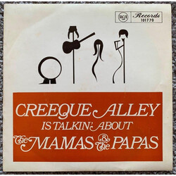 The Mamas & The Papas Creeque Alley USED VINYL 7INCH SINGLE 45 RPM