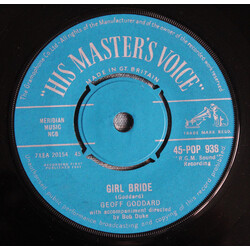 Geoffrey Goddard Girl Bride USED VINYL 7INCH 45 RPM SINGLE