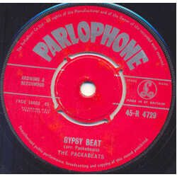 The Packabeats Gypsy Beat USED VINYL 7INCH 45 RPM