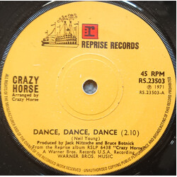 Crazy Horse Dance, Dance, Dance USED VINYL 7INCH 45 RPM SINGLE