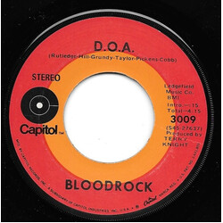 Bloodrock D.O.A. USED VINYL 7INCH 45 RPM