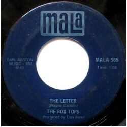 Box Tops The Letter USED VINYL 7INCH 45 RPM SINGLE
