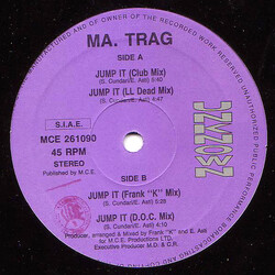 Ma. Trag Jump It USED VINYL 12INCH 45 RPM