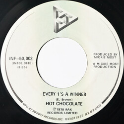 Hot Chocolate Every 1's A Winner USED VINYL 7INCH 45 RPM SINGLE