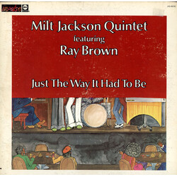 Milt Jackson Quintet / Ray Brown Just The Way It Had To Be Vinyl LP USED