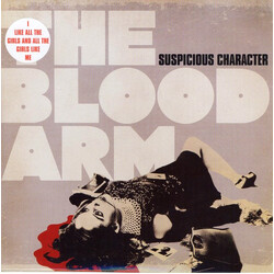The Blood Arm Suspicious Character USED VINYL 7INCH LIMITED EDITION