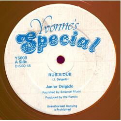 Junior Delgado / Dean Fraser Rub-A-Dub USED VINYL 12INCH 45 RPM