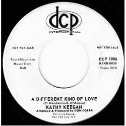 Kathy Keegan A Different Kind Of Love / Something Simple USED VINYL 7INCH 45 RPM SINGLE PROMO