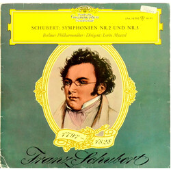 Franz Schubert / Berliner Philharmoniker / Lorin Maazel Symphonien Nr. 2 Und Nr. 3 Vinyl LP USED