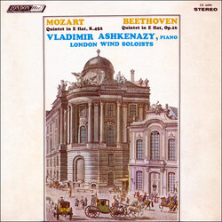 Wolfgang Amadeus Mozart / Ludwig van Beethoven / Vladimir Ashkenazy / London Wind Soloists Quintet In E Flat, K.452 / Quintet In E Flat, Op.16 Vinyl L