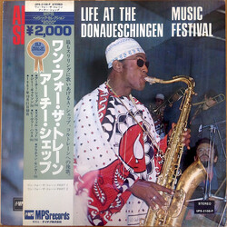 Archie Shepp Life At The Donaueschingen Music Festival Vinyl LP USED