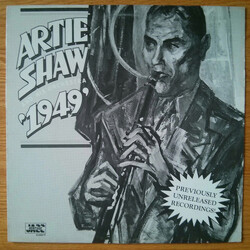 Artie Shaw And His Orchestra 1949 - Previously Unreleased Recordings Vinyl LP USED