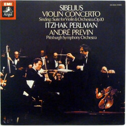 Jean Sibelius / Christian Sinding / Itzhak Perlman / André Previn / The Pittsburgh Symphony Orchestra Violin Concerto, Suite For Violin & Orchestra Op