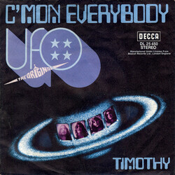 UFO (5) C'mon Everybody / Timothy USED VINYL 7INCH 45 RPM SINGLE