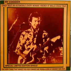Ry Cooder Crazy 'Bout An Automobile (Every Woman I Know) USED VINYL 12INCH 45 RPM LIMITED EDITION