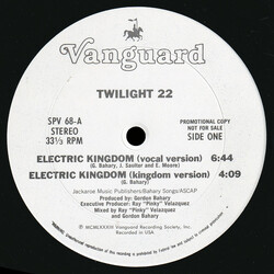 Twilight 22 Electric Kingdom VINYL 12" USED