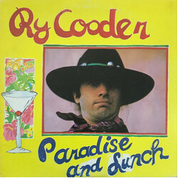 Ry Cooder Paradise And Lunch Vinyl LP USED