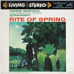 Igor Stravinsky / Pierre Monteux / Orchestre De La Société Des Concerts Du Conservatoire The Rite Of Spring Vinyl LP USED