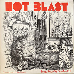 Peggy Seeger / Ewan MacColl Hot Blast Vinyl LP USED