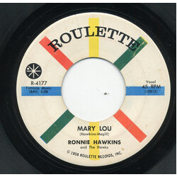 Ronnie Hawkins / The Hawks (2) Mary Lou USED VINYL 7INCH STYRENE