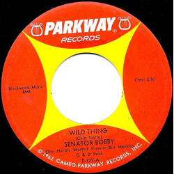 Senator Bobby / Senator Everett McKinley Wild Thing USED VINYL 7INCH 45 RPM