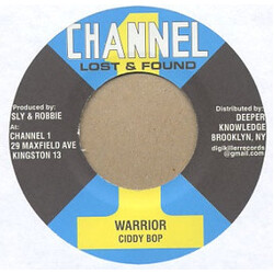 Ciddy Bop Warrior USED VINYL 7INCH 45 RPM