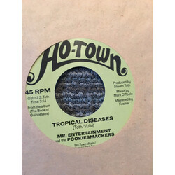 Mr. Entertainment & The Pookiesmackers Tropical Diseases USED VINYL 7INCH 45 RPM SINGLE